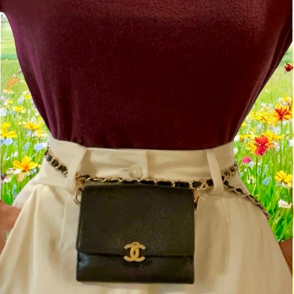 Chanel Mini Leather Wallet